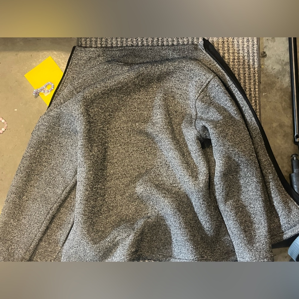 Gray Zip-Up Jacket